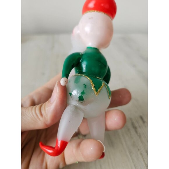 carlini ? Dwarf elf Italian glass ornament AS IS Xmas tree - Picture 4 of 13